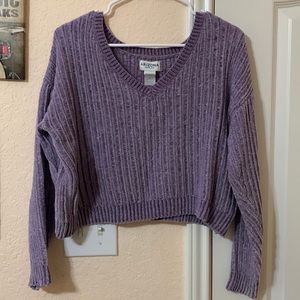 Purple sweater
